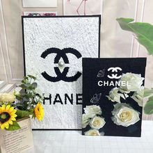 北欧ins香风简约花朵装饰画网红高级衣帽间挂画摆件直播间餐厅桌