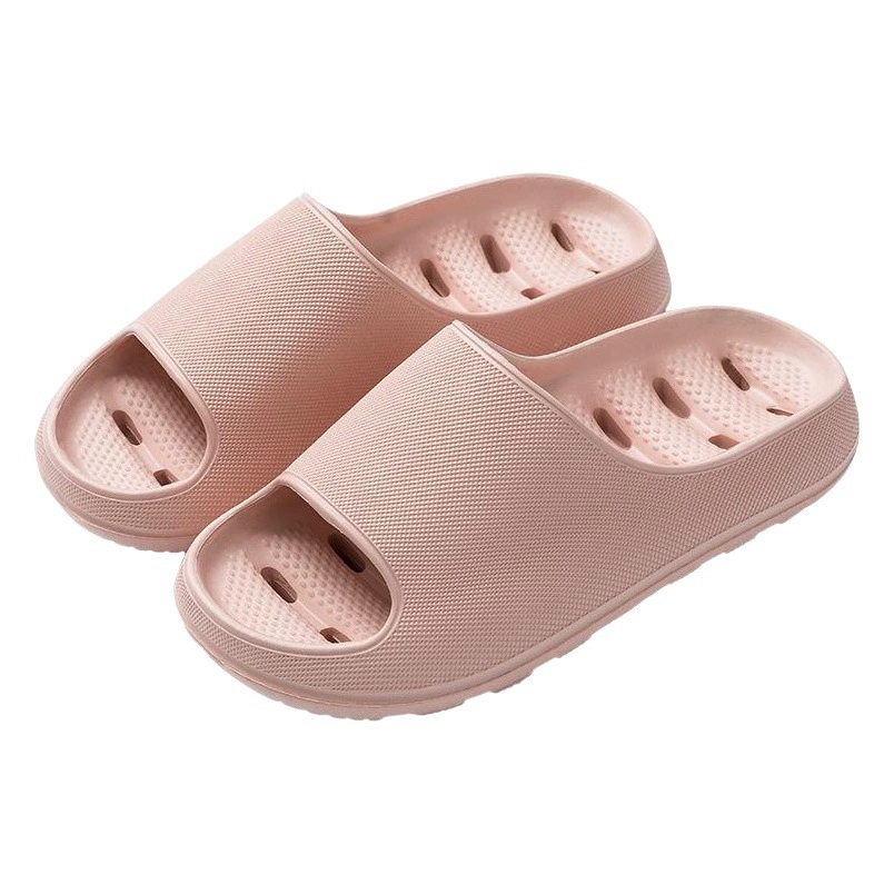 Тапочки EVA толстое дно нескользящий дезодорант для ванной комнаты летняя Бытовая утечка полый Крытый ощущение дерьма оптовая продажа обуви