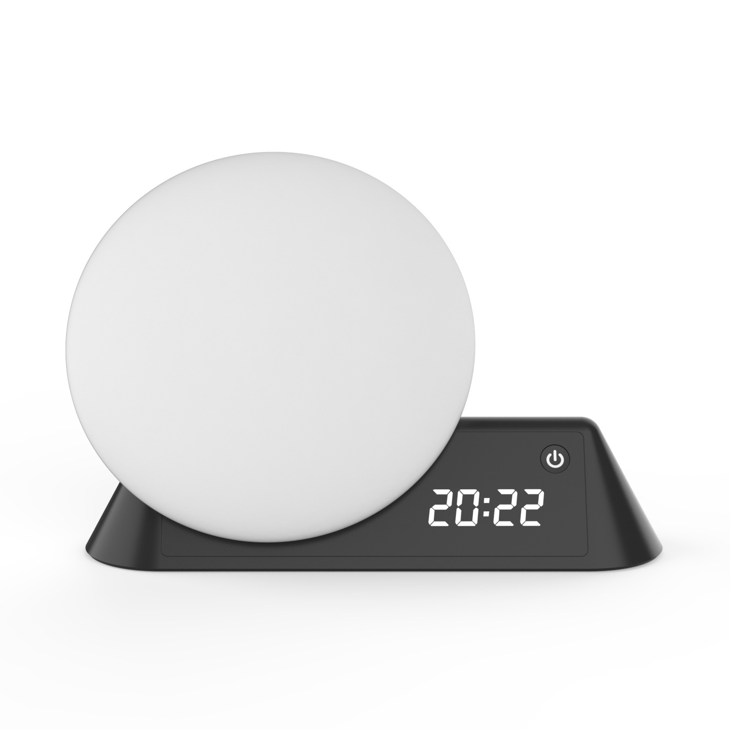 10色立式唤醒灯涂鸦智能控制LED七彩气氛灯床头灯白噪音儿童闹钟