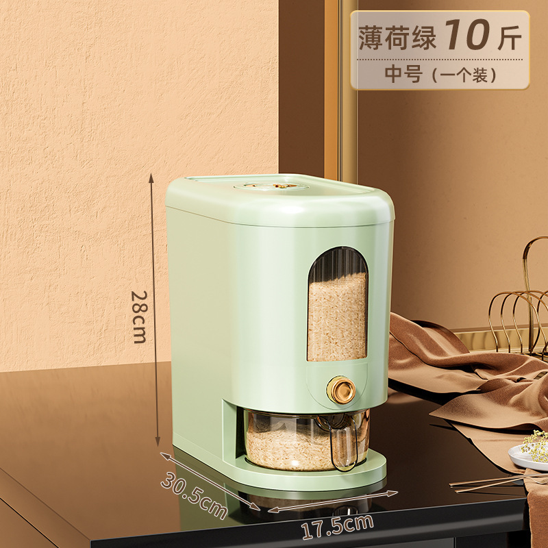 Cubo de arroz a prueba de insectos a prueba de humedad olla de arroz sellada hogar cajón de fideos de arroz caja de almacenamiento de arroz grado alimenticio alto