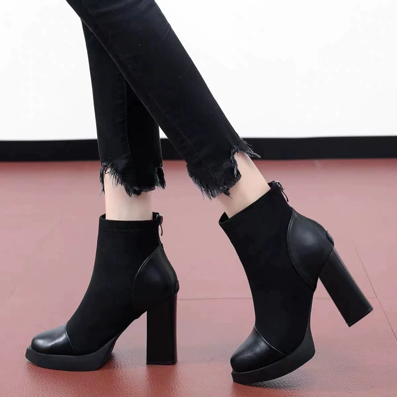 Martens, demi-season elastic low boots