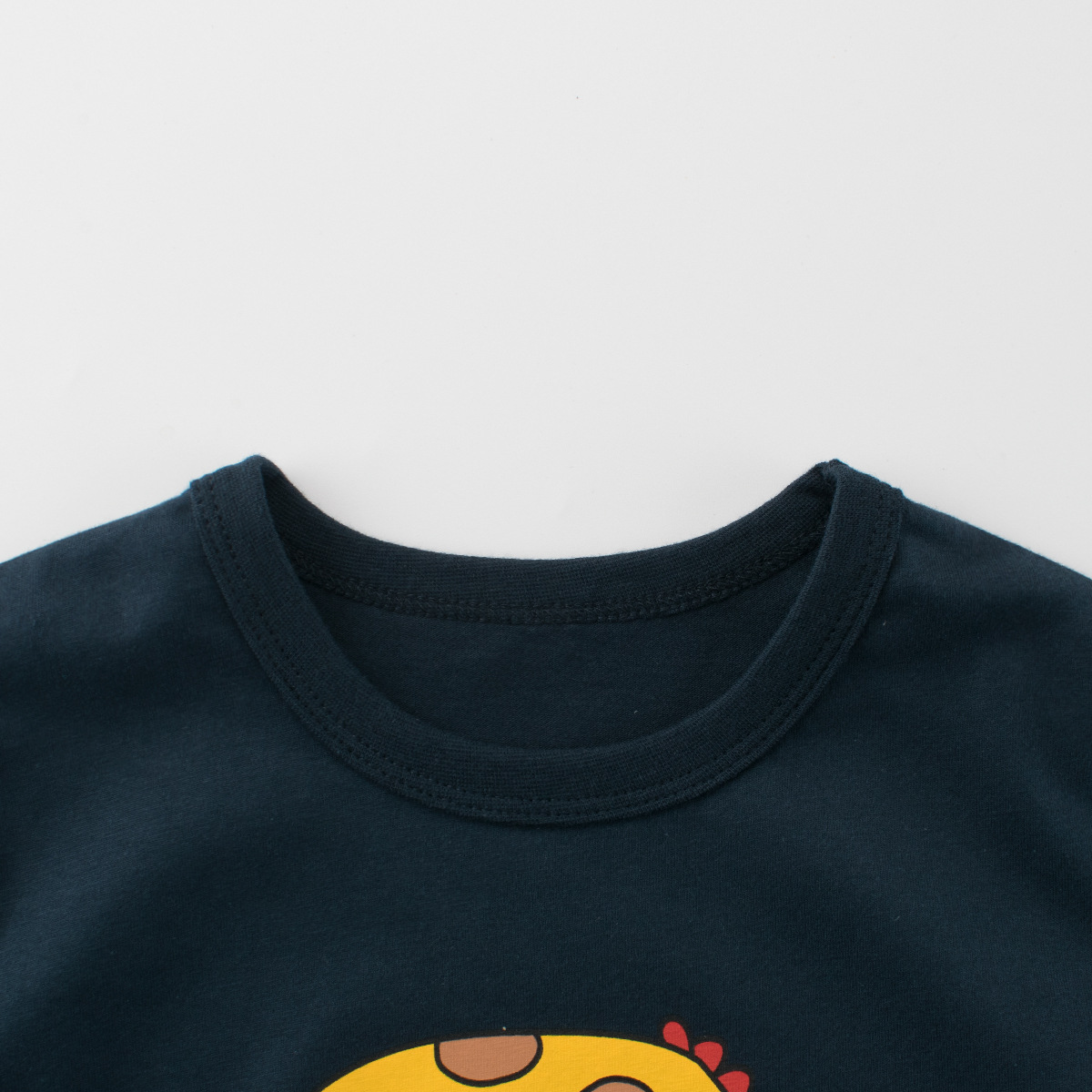 Camiseta de manga corta para niños 2025 verano nueva ropa para niños tops de dibujos animados para niños coreanos ropa para bebés