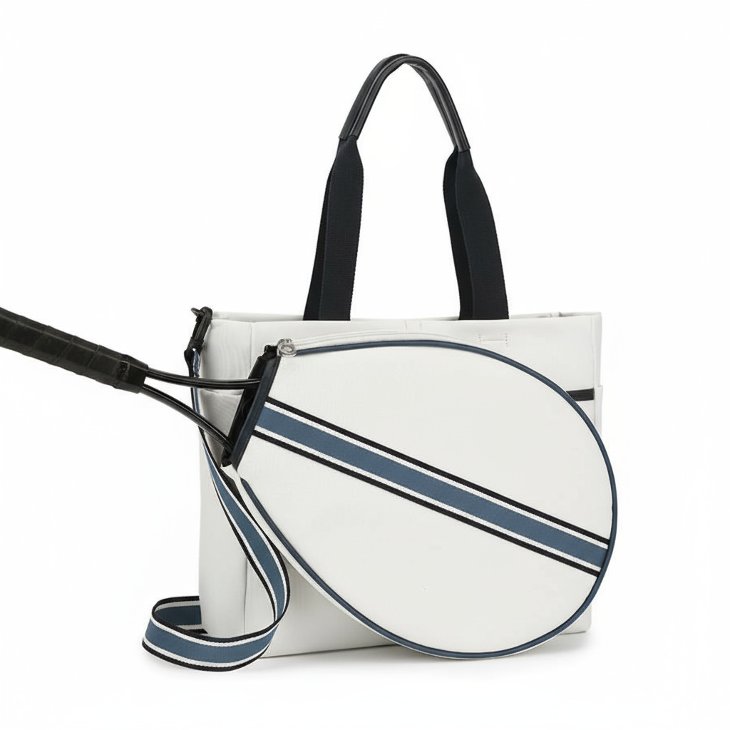 Bolsa de tenis nueva gran capacidad impermeable bádminton raqueta bolsa deportiva al aire libre raqueta almacenamiento mochila portátil