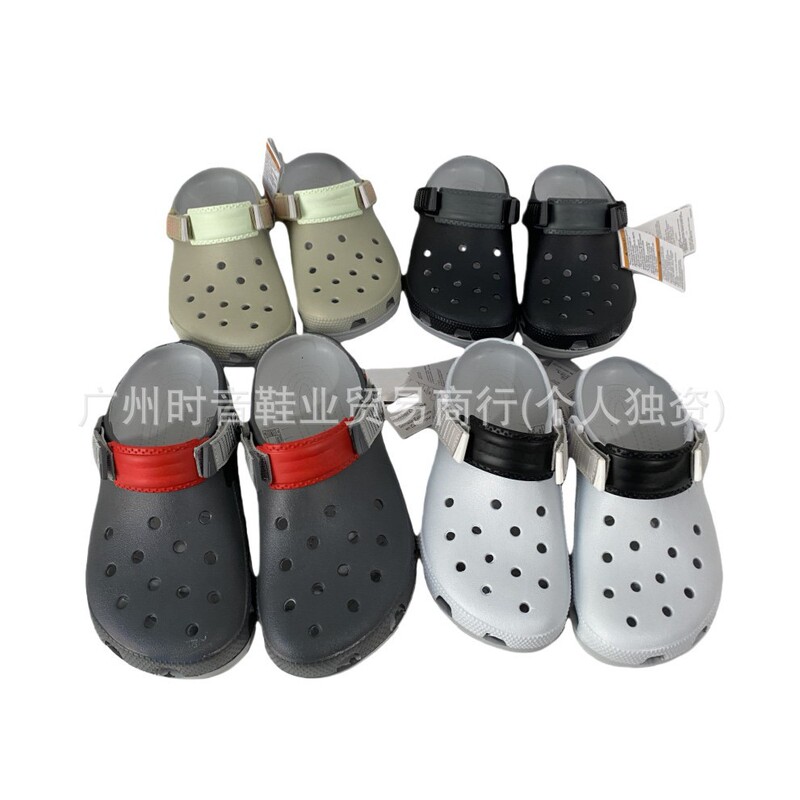 New Croos Classic Cheetah Clogs Outdoor Beach Shoes Men and Women Couple Sandals Cross-Border Factory Direct Sales Batch