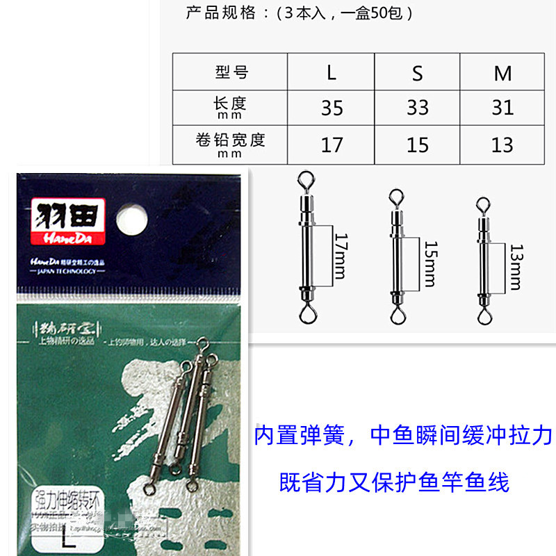 Strong force telescopic swivel