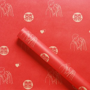 Año nuevo bronceado cinturón de poliéster al por mayor tienda de flores ramo floral material de embalaje Año Nuevo Festival de Primavera flor cinta de embalaje