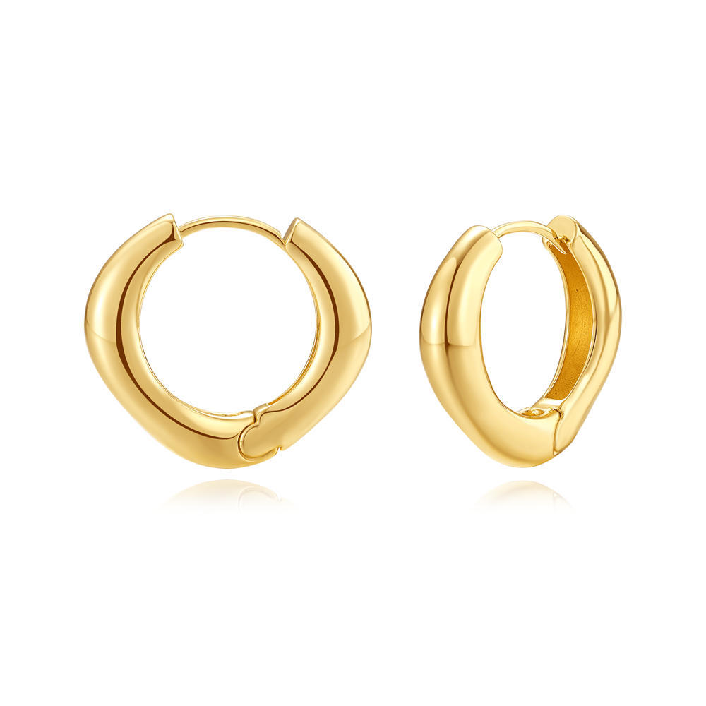 Temperamento de lujo ligero transfronterizo europeo y americano tendencia moda ocho estrellas cobre personalidad exquisita amor todo fósforo aretes mujer