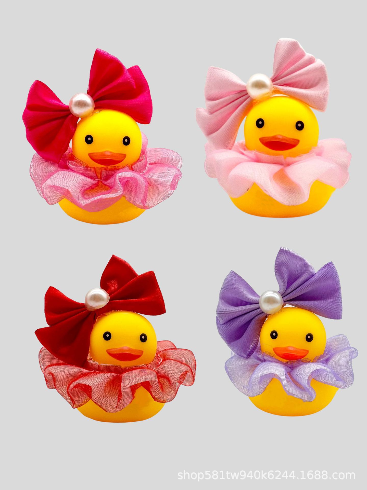 Accesorios de agua transfronterizos pato amarillo accesorios gorras bufandas de ganso blanco decoración mano leche de limón té regalo image 194