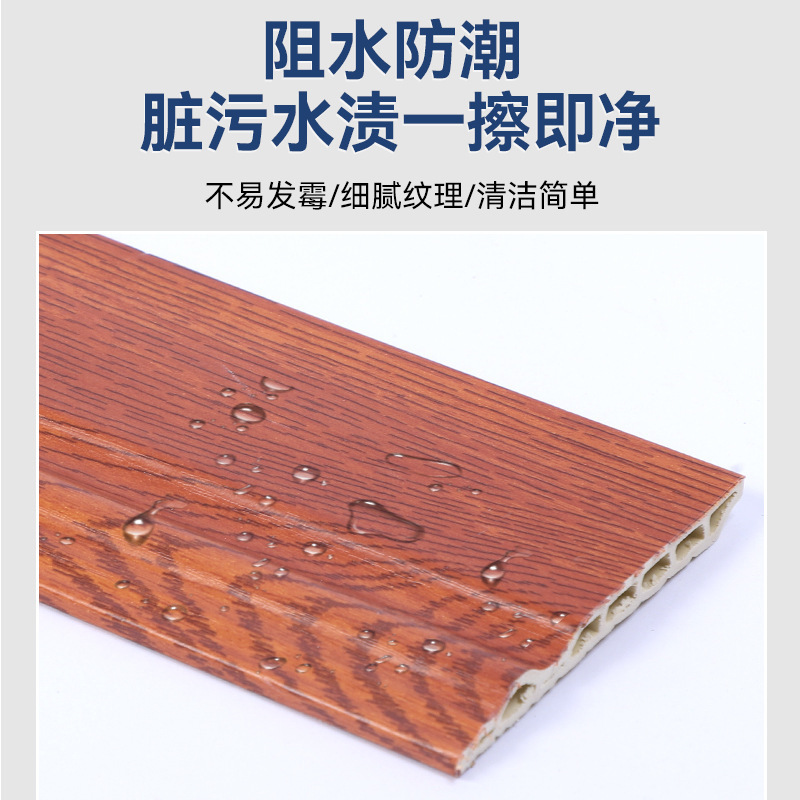 蹴り線卸売り竹木繊維平板蹴り線プラスチック地足線工場卸売り木プラスチック足線|undefined