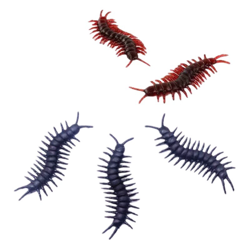 Моделирование Сороконожка Внешняя торговля Экспорт Хэллоуин Апрельский День Дурака Подарки Новая странная маленькая модель игрушки Поддельная многоножка