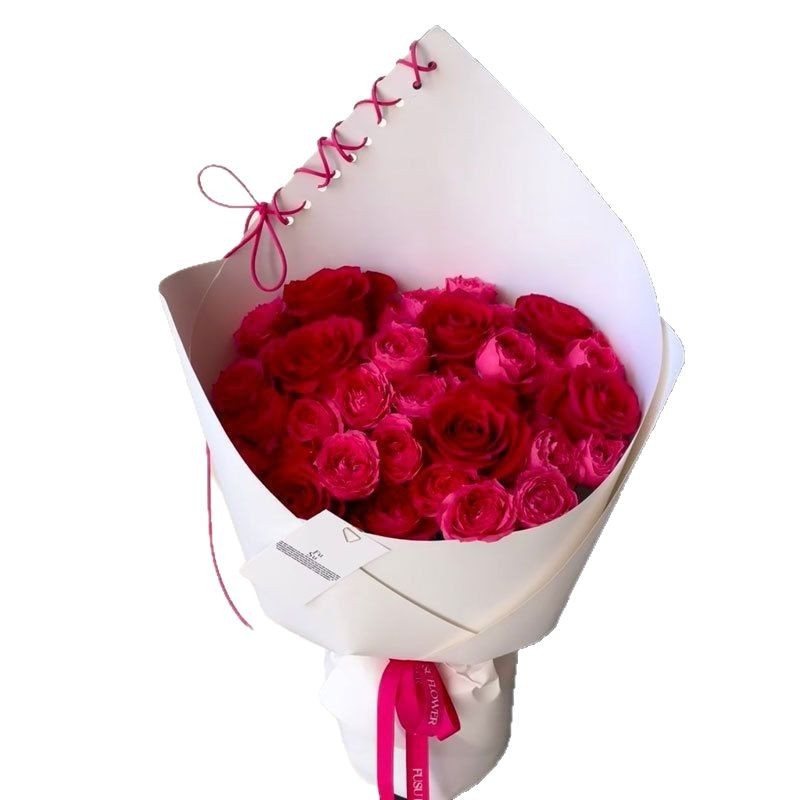 Xiyou net rojo ballet duro engrosado kraft cinta ramo de flores papel de envoltura hecha a mano DIY material de embalaje de flores
