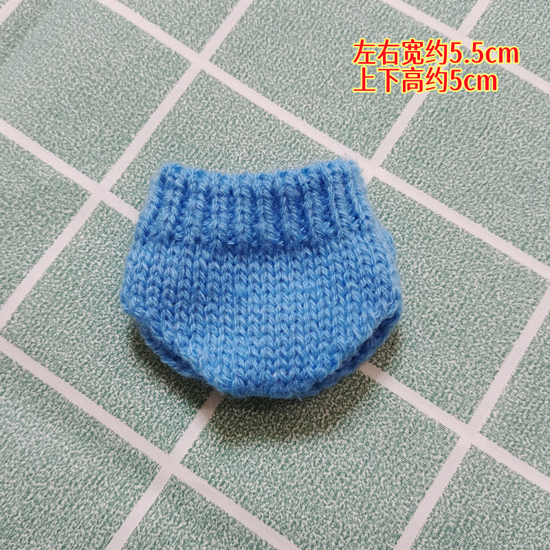 Venta caliente jefe perro 14cm felpa muñeca suéter Ropa Accesorios colección Navidad traje en stock al por mayor