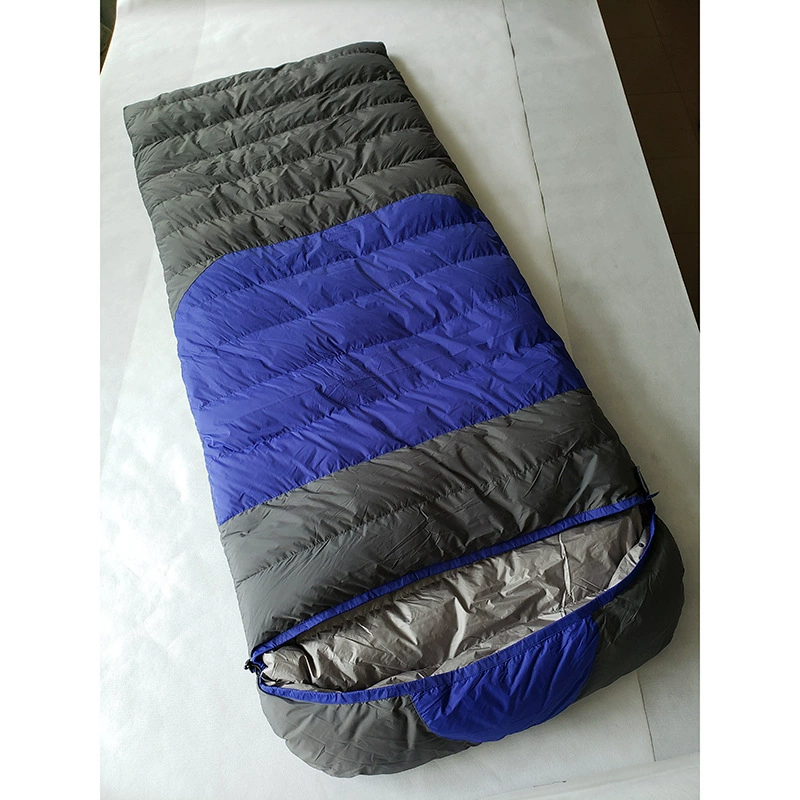 Travel sleeping bag with down for adults for double, 1meter