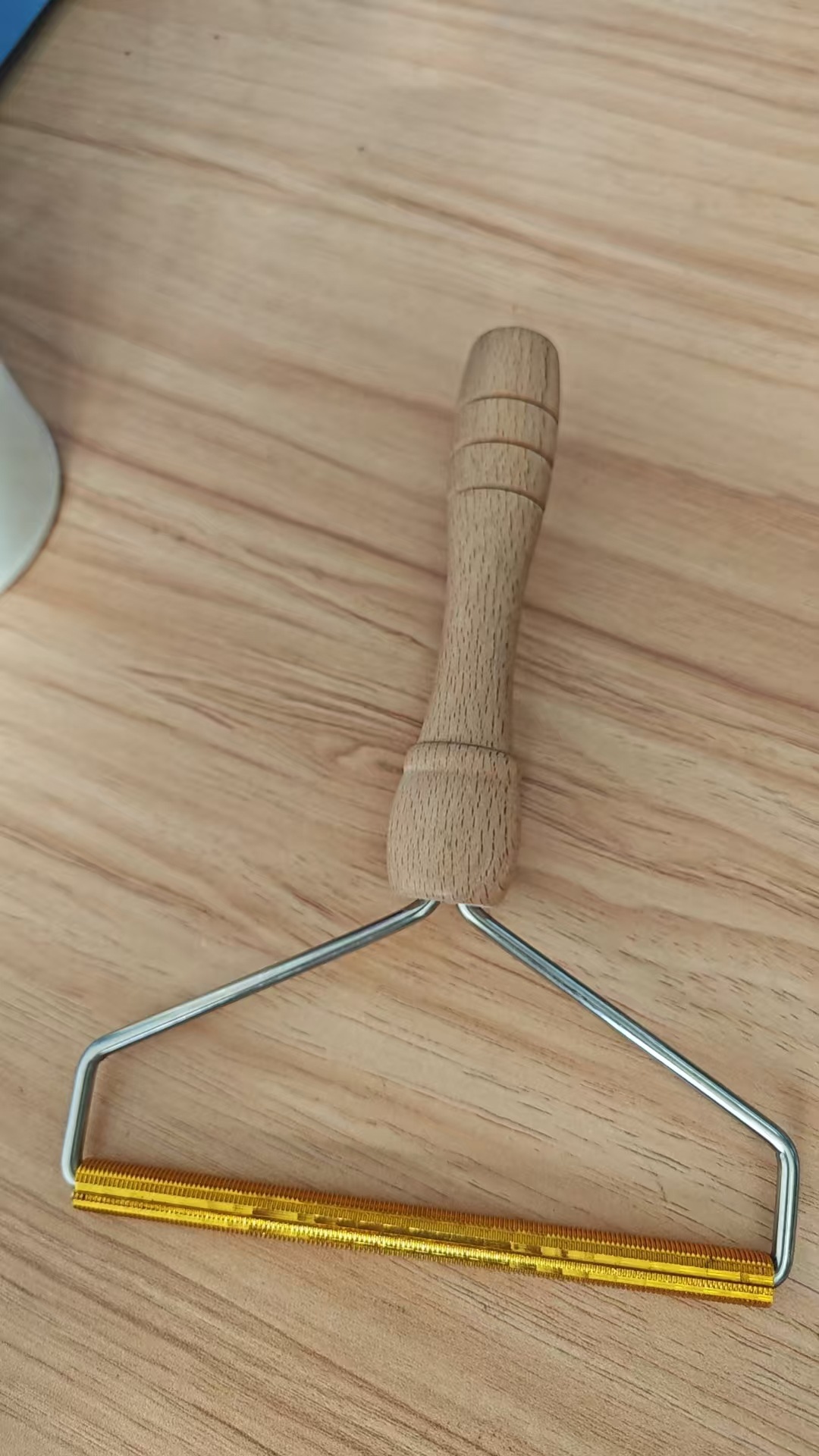 A3015 suéter de cachemira raspador de pompones de cobre