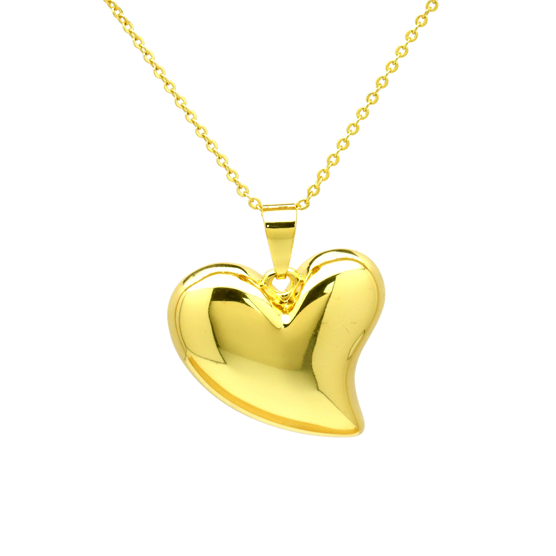12g Weight Copper Pendant Material Pendant Necklace Classification Copper Chain Material 1 Piece Quantity Daily Occasion Copper Material Heart Shape Pattern Women's Gender Simple Style Style Copper Heart Shape Pendant Necklace 4