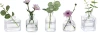 Set flower-shaped, 5 pieces, small vase