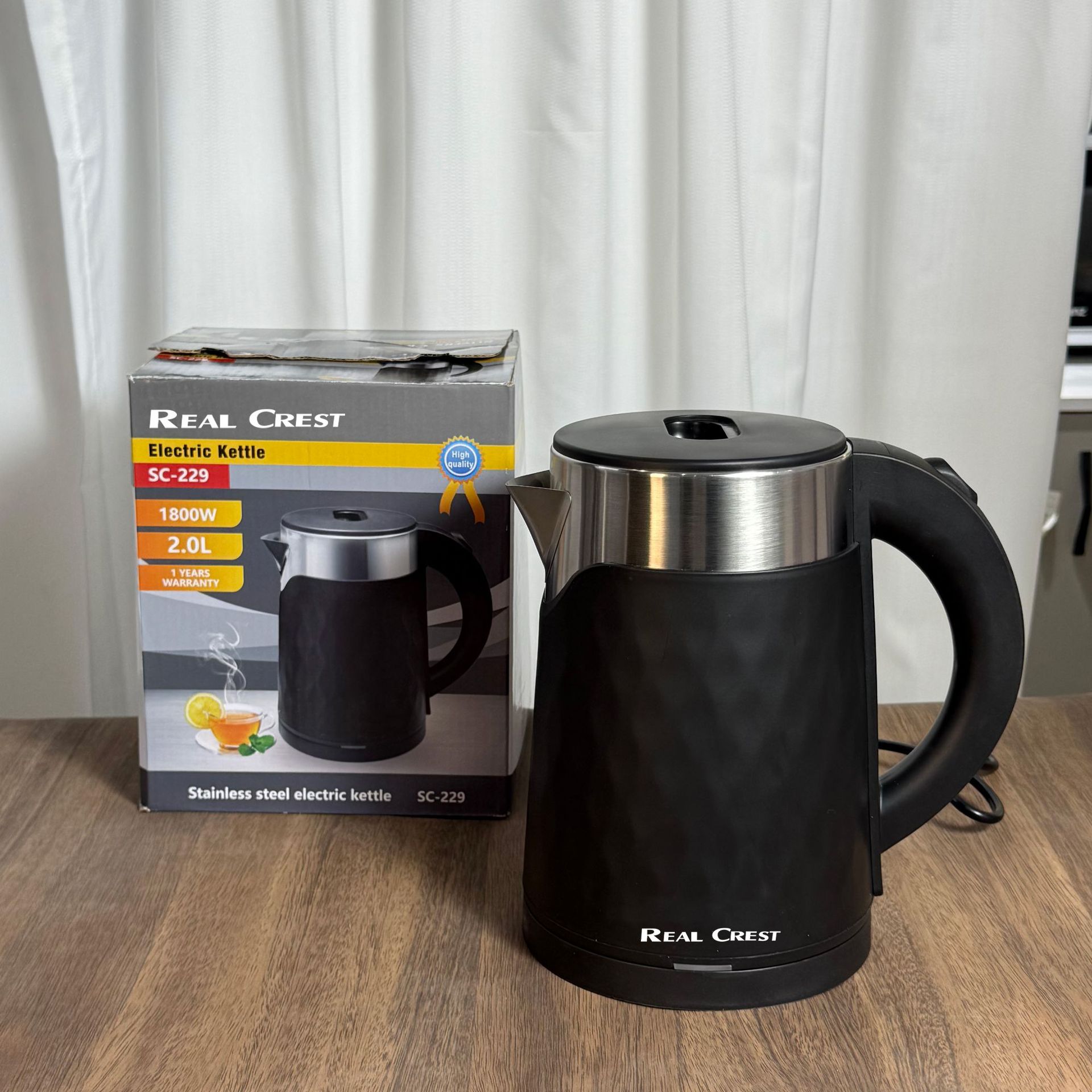 국경 간 특수 스테인레스 스틸 전기 주전자 고급스러운 Electrickettle 주방 전기 주전자 가정용 올인원