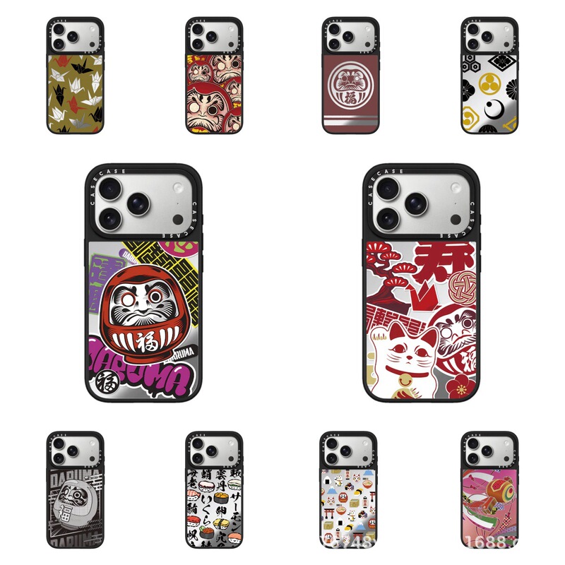 Collaboration with Senbonzakura Crane: Sturdy Phone Case Compatible with iPhone Apple 17 Pro Max/Air/17 Pro/17 for Women