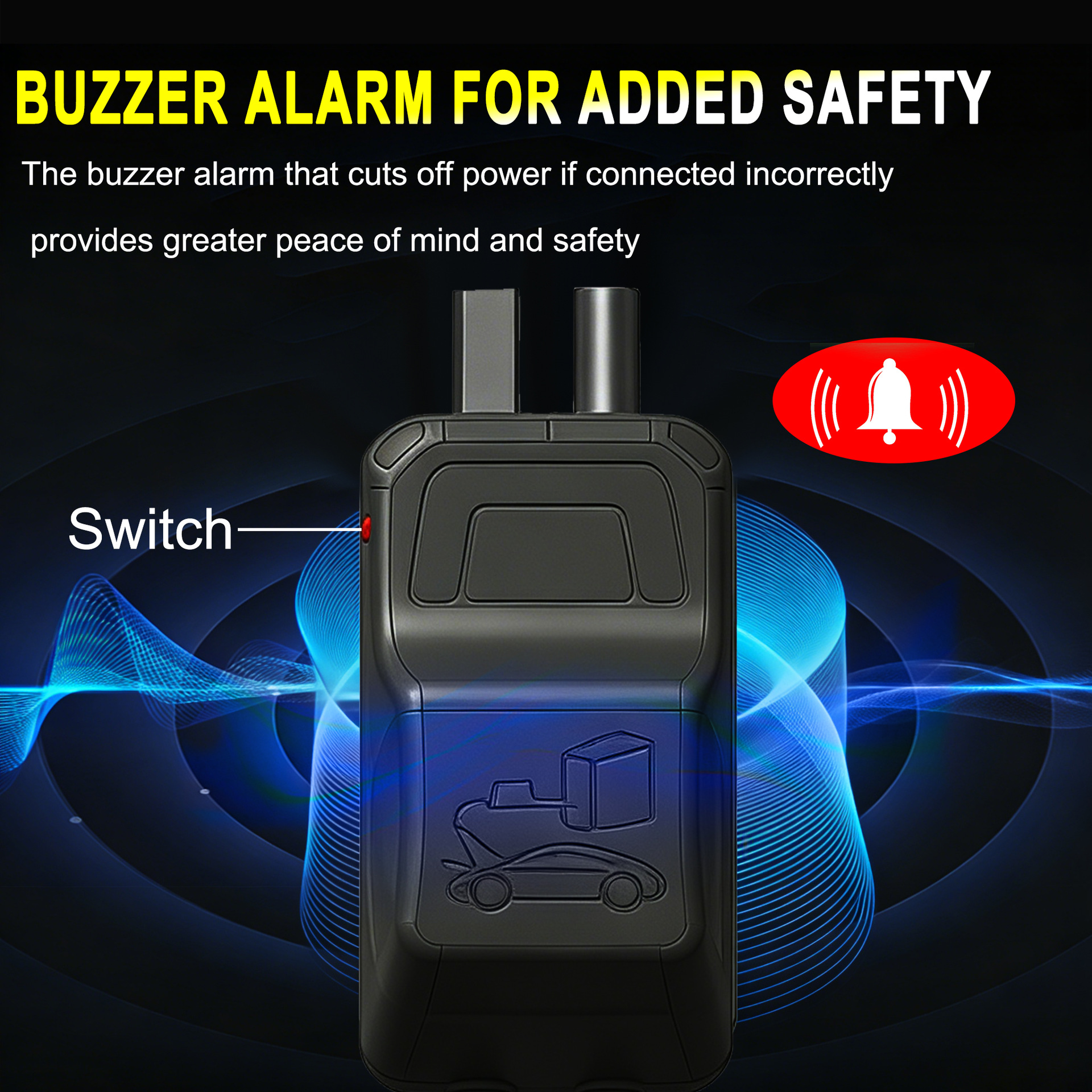 12V Car Emergency Start-Up Smart Battery Clamp Short Circuit Protection Ec5 Smart Clamp High Voltage Protection Low Voltage Protection