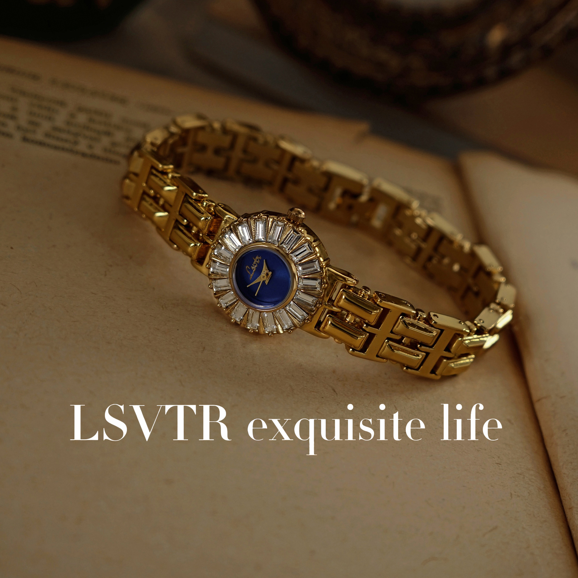 LSVTR new hot-selling watch factory direct sales in Europe, America and the Middle East jewelry women's wrist watch medieval gold watch women