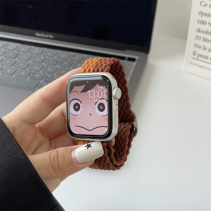 Apple, летний тканый ремешок для часов