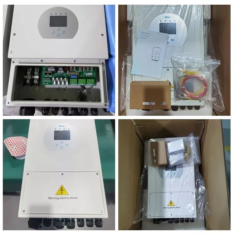 德业混合逆变器 3.6kw-12kw大功率光伏储能家用10kw逆控一体机