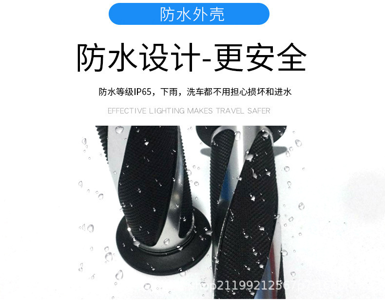 Twill Handlebar Grip Rubber Motorcycle Modification Parts Off-Road Vehicle Modification Handlebar Grip Cover Motorcycle Modification Parts