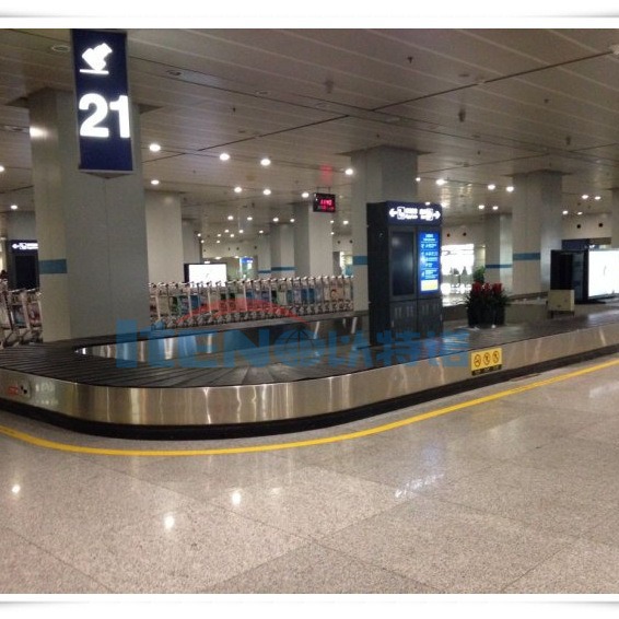 行李转盘线机场行李提取传送带 港口行李处理输送系统转盘线 推荐