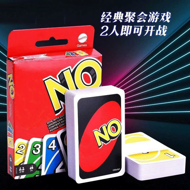 Официальный сайт, оригинальная утолщенная карта, настольная игра, классическая повседневная многопользовательская игра для взрослых, Uno Uno Card