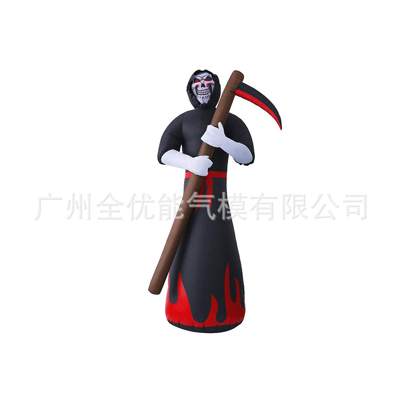 工厂批发充气圣诞雪人 1.8-2.4m雪人气模圣诞装饰品 可订制