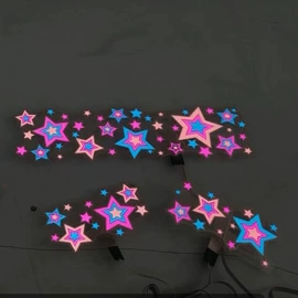 EL冷光片;冷光片;车身贴