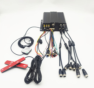 Fenglai Gaoqing Haisi 4-way 1080p hard disk video recorder 1080p HD truck dvr driving recorder