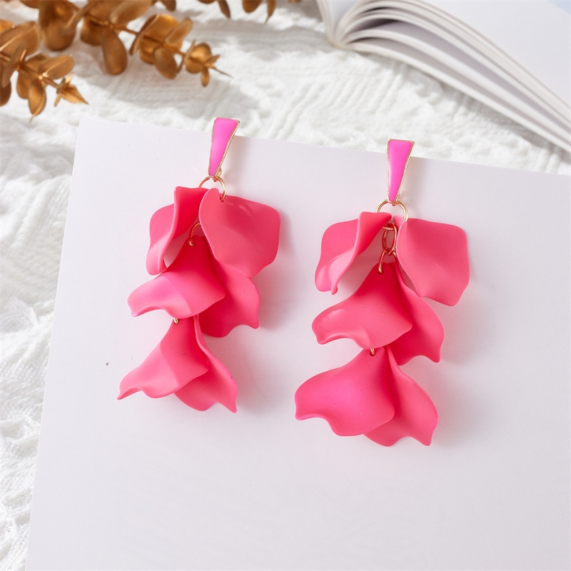 14g Weight 304 Stainless Steel Ear Needle Material Drop Earrings Classification 1 Pair Quantity Casual Occasion Acrylic Material Geometric Pattern Women's Gender Stoving Varnish Design Lady Style 1 Pair Lady Geometric Stoving Varnish Arylic Drop Earrings 8