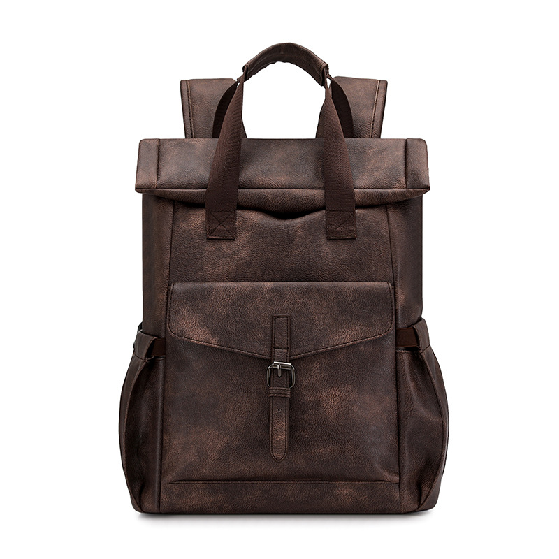 New cross-border vintage women's high-fashion casual simple large-capacity laptop bag for college students, commuting, and travel