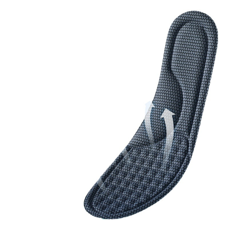 Plantilla de desodorante antibacteriano de verano transpirable absorbente de sudor suave cómodo alto elástico absorbente de golpes plantilla deportiva para hombres de larga duración