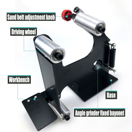 50mm wide belt sander grinder angle grinder belt head angle grinder accessories angle grinder conversion belt machine