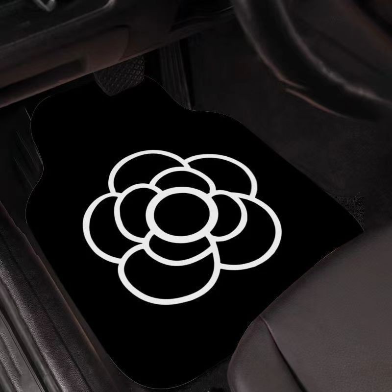 Temu Simple Cross-Border Diatom Mud Car Floor Mats, Water-Absorbent and Non-Slip Universal Four-Piece Set of Floor Mats in the Car Can Be Shipped on Behalf of Others