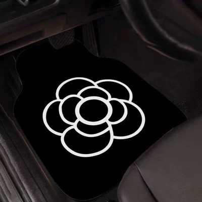 Temu Simple Cross-Border Diatom Mud Car Floor Mats, Water-Absorbent and Non-Slip Universal Four-Piece Set of Floor Mats in the Car Can Be Shipped on Behalf of Others (Avtomobil döşəmə paspasları) - simple-lines-in-black-5065cm-one-in-the-front-row