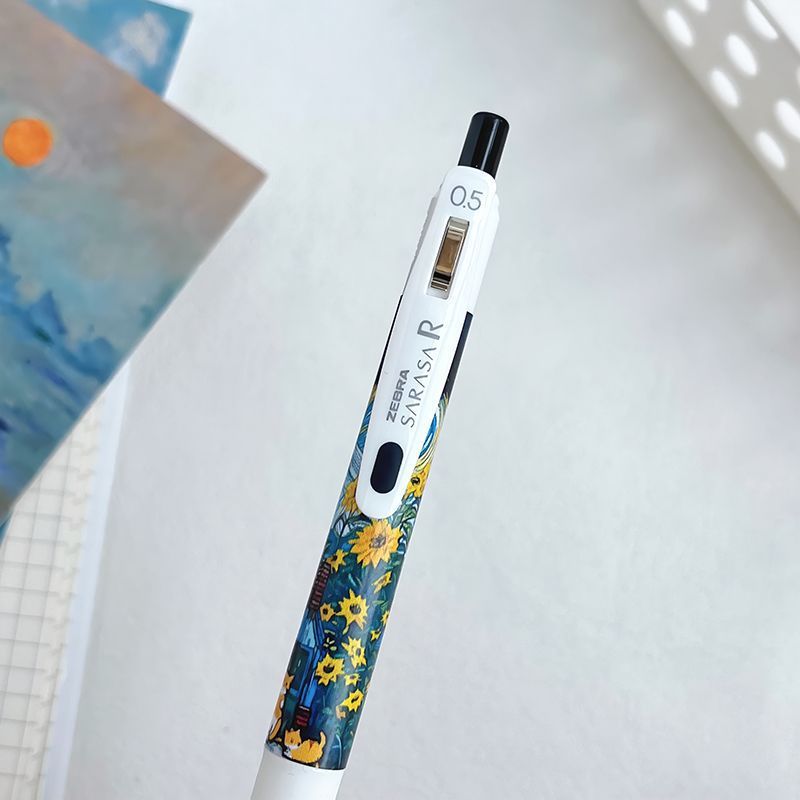新しい ZEBRA ゼブラ JJ29 限定版ゴッホギフトボックスゲルペンプレスサンリオ DIY ステッカー水性ペン|undefined