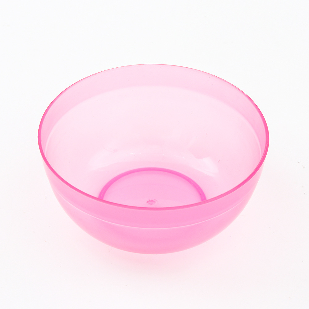 Red transparent face mask