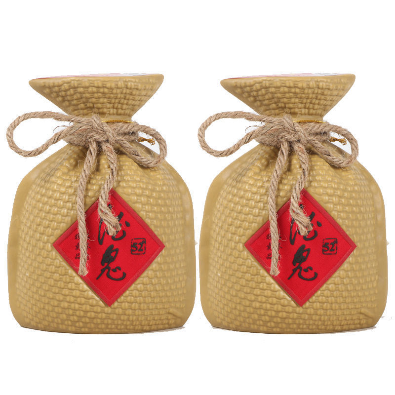 酒鬼酒52度精品酒鬼传承258ml*1瓶/2瓶白酒馥郁香型光瓶品鉴酒|undefined