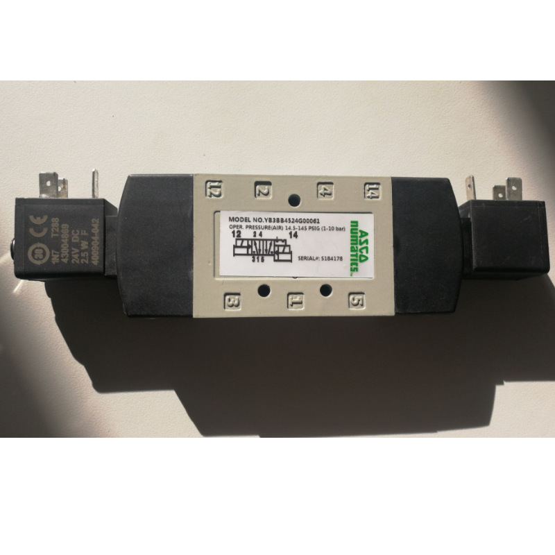 ASCO电磁阀YB3BB4524G00061  DN12