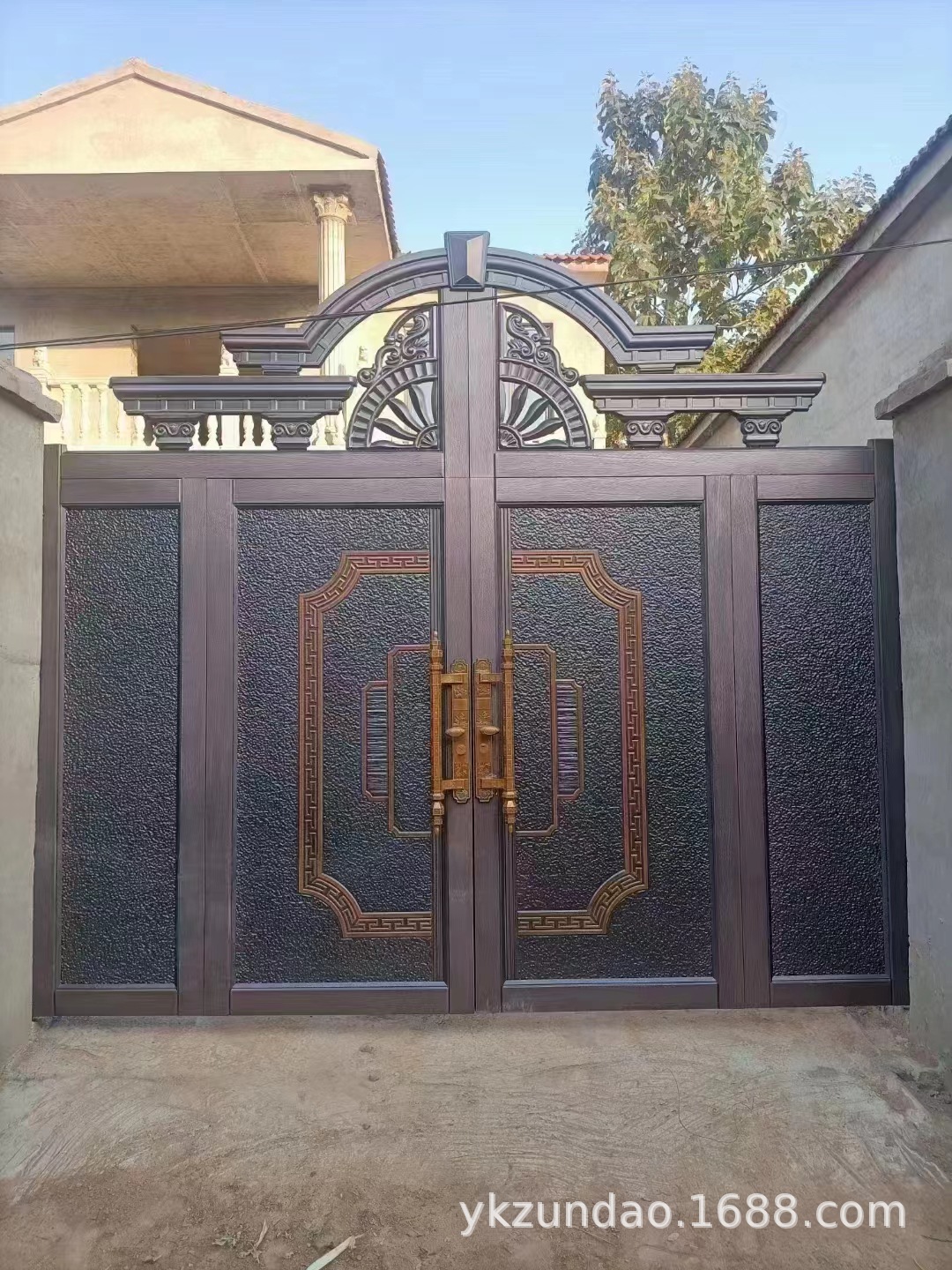 铸铝庭院门