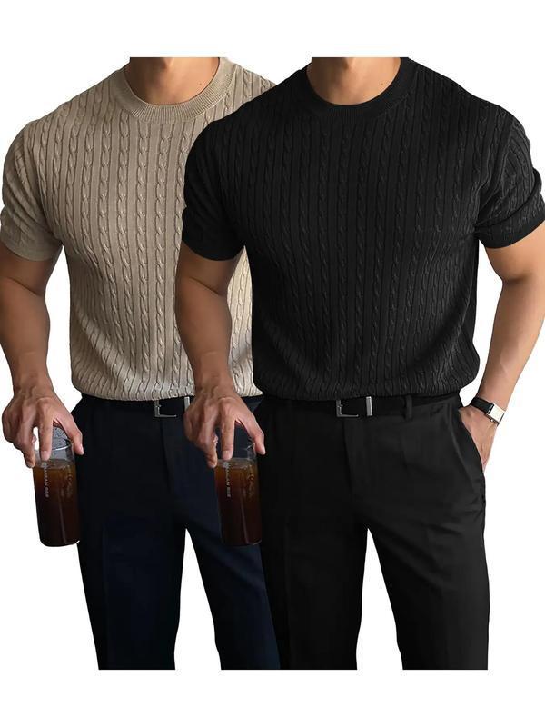 E9735 亚马逊速卖通款 Knitwear 跨境代发新款男式针织衫|undefined