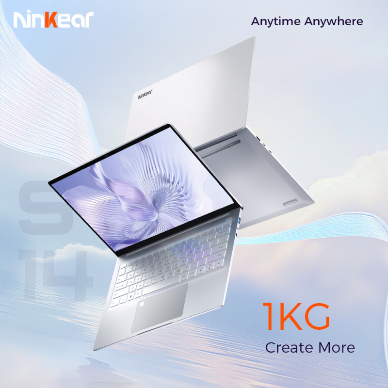2026 New Model Ninkear S14 14inch Cost-Effective Thin and Light Laptop Delivered in Hong Kong