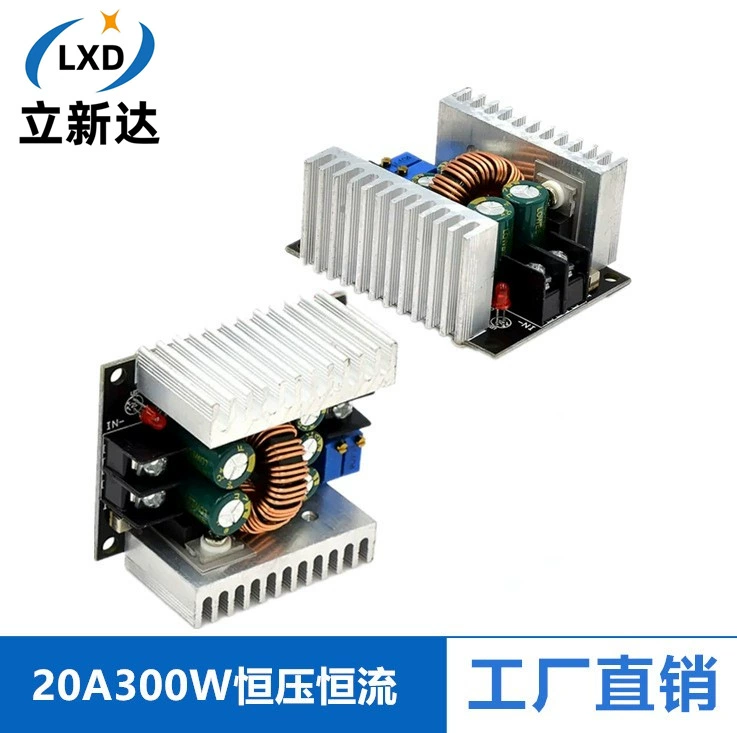 20A Мощный синхронный выпрямитель, понижающий постоянное напряжение, постоянный ток, модуль питания, зарядка, светодиодный драйвер, 300 Вт, высокая мощность