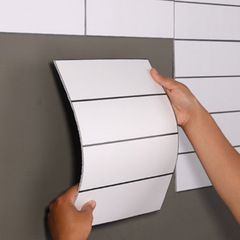 Cross-border AliExpress Nordic simple 3D three-dimensional kitchen oil-proof sticker self-adhesive wall sticker bathroom renovation milk tea shop