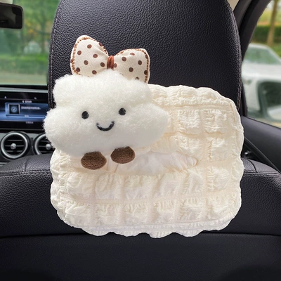 Car Tissue Box Car Seat Car tissue box/set - cloud-bow-tissue-box