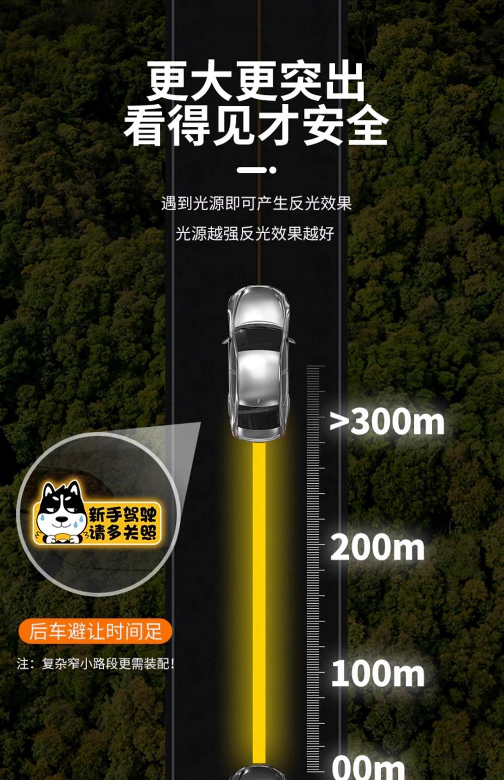 Car Internship Sign Sticker for Female Drivers on the Road, Strong Magnetic Suction Internship Sticker, Uniform Decorative Sticker, Internship Badge