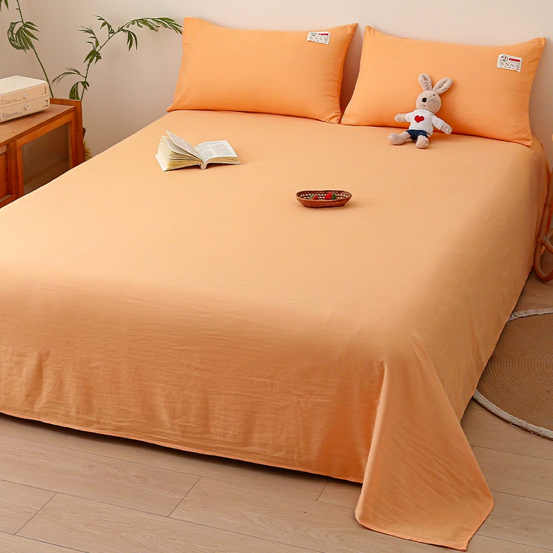 Однотонные простыни класса А простые одноместные студенческие общежития